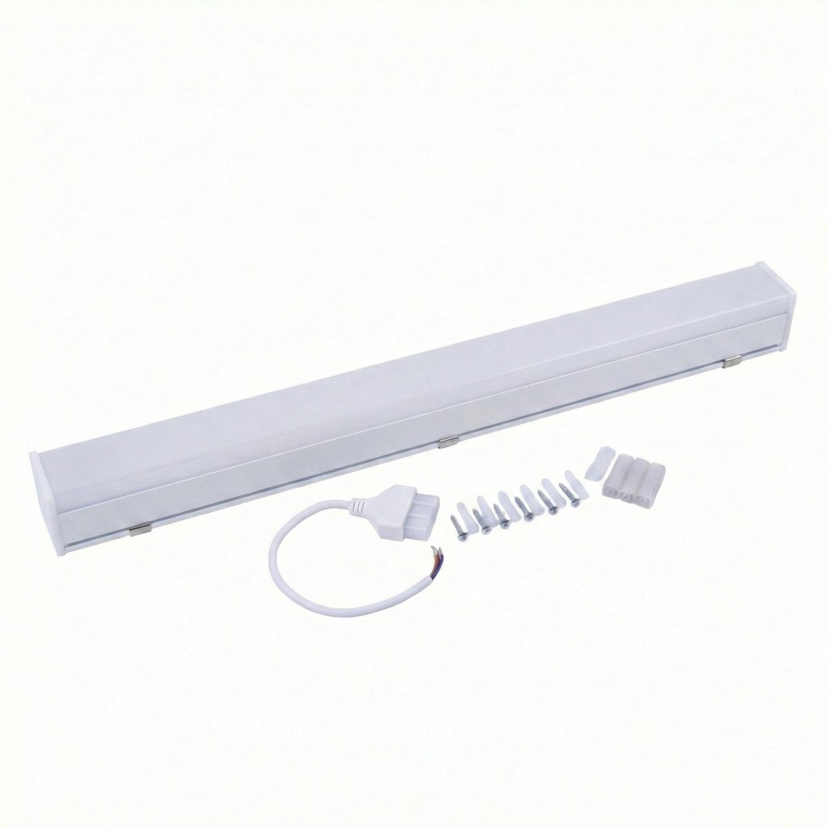 Линейный подвесной модульный светильник Uniel ULO-N10A-20W/6500K/L60 IP40 WHITE UL-00013252