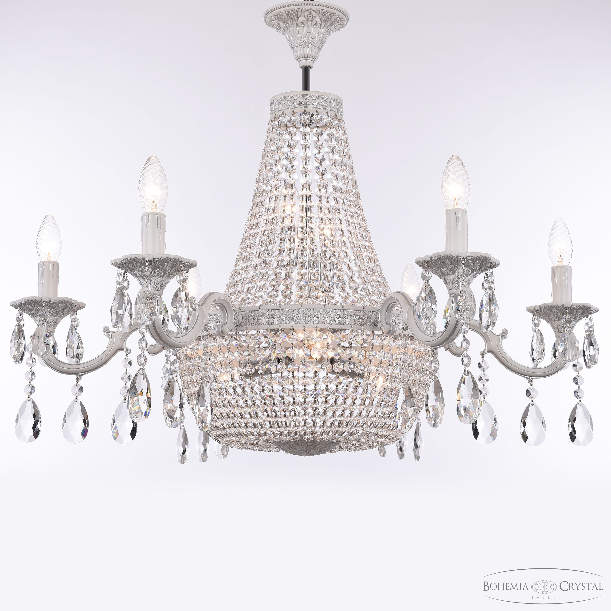 Подвесная люстра Bohemia Ivele Crystal AL2205H201/6/80FL WMN