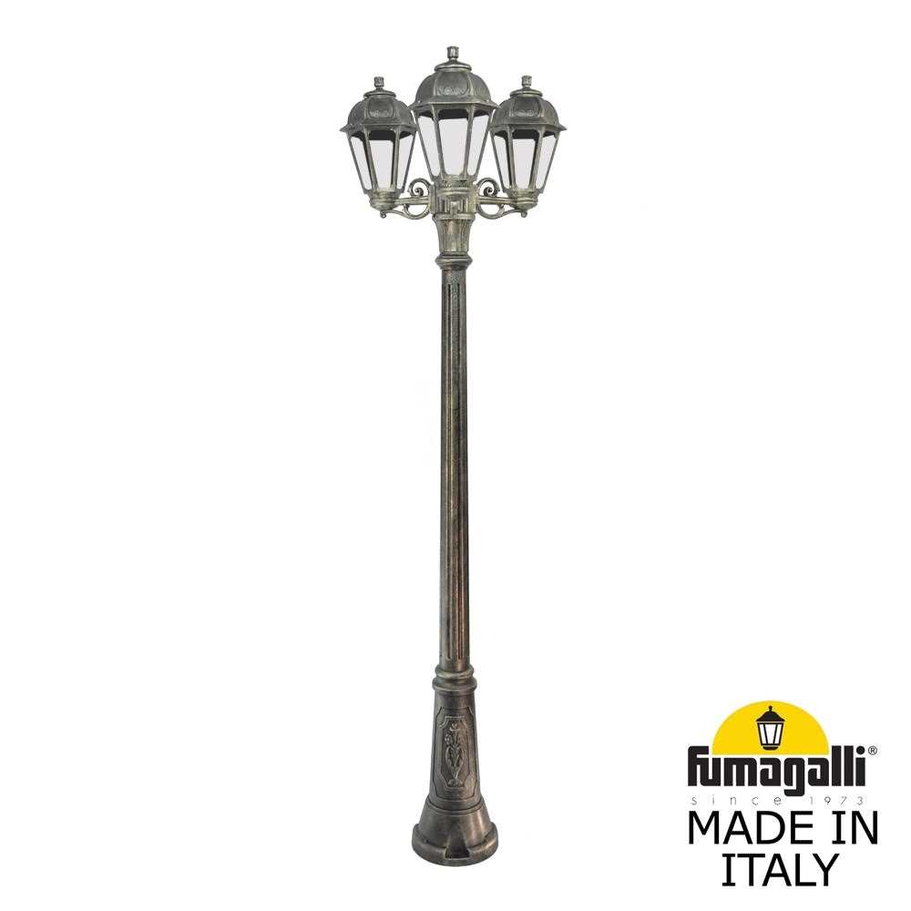 Садово-парковый светильник Fumagalli GIGI BISSO/SABA 3L K22.156.S30.BXE27