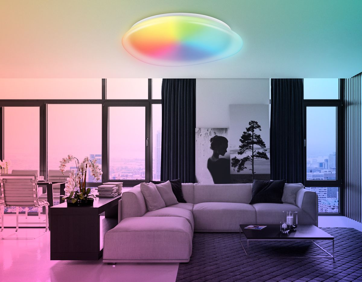 Светодиодный светильник RGB Ambrella Light Orbital Dance FZ1615