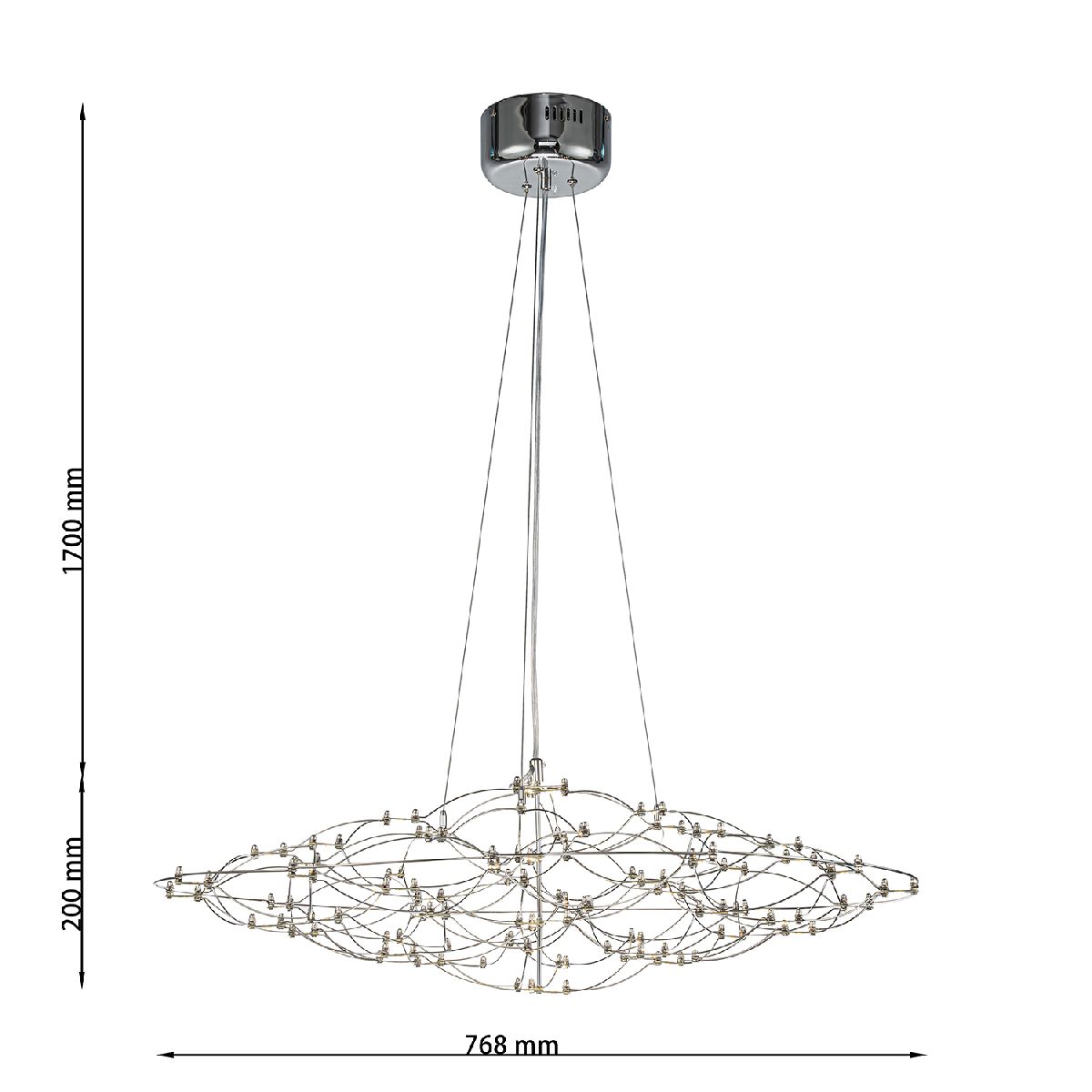 Подвесная люстра Favourite Thinner 4305-8P