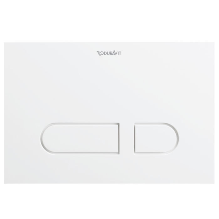 Duravit A.1 Клавиша смыва для унитаза, пластик, цвет: белый