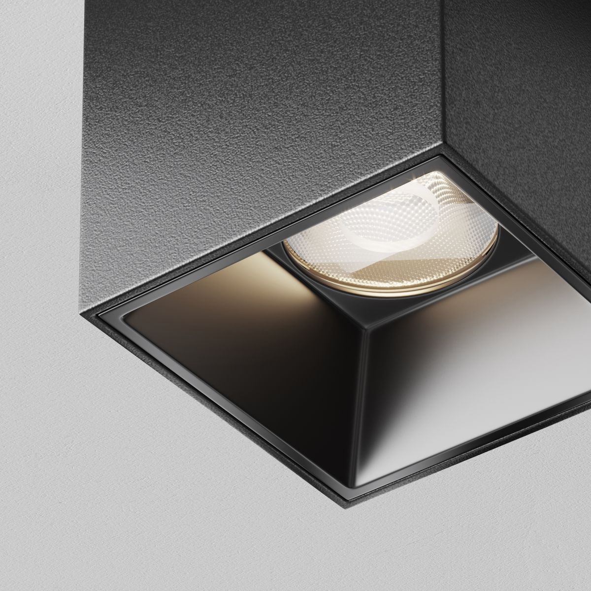 Накладной светильник Maytoni Alfa LED C064CL-5W4K-SQ-B