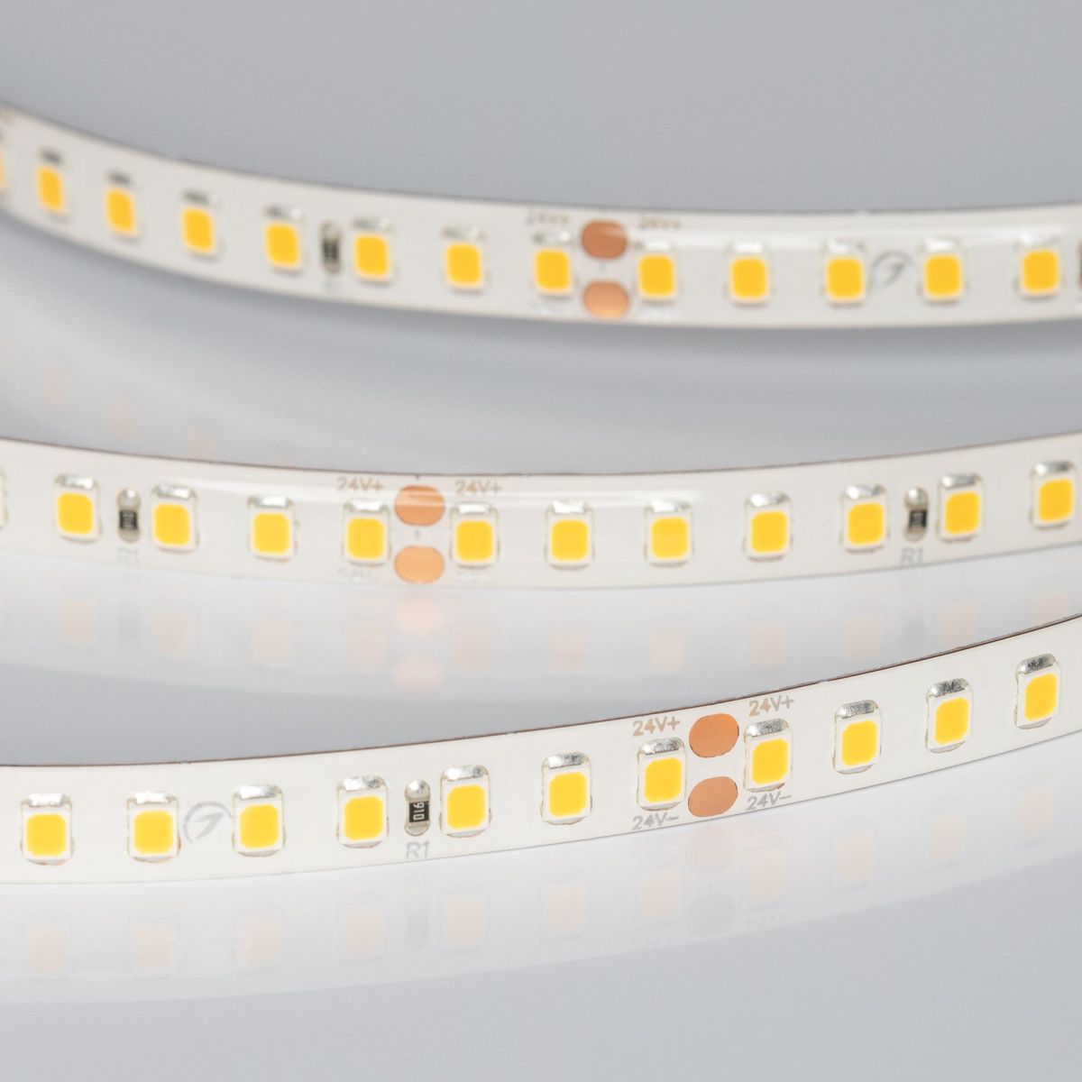 Светодиодная герметичная лента Arlight RTW-SE-A160-8mm 24V Warm3000 (12 W/m, IP65, 5m) 038720