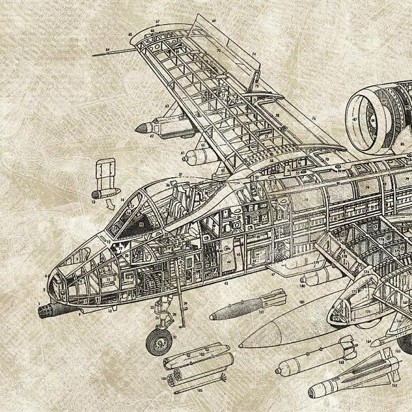 Панно Factura Battle Plane 1 V Battle Plane