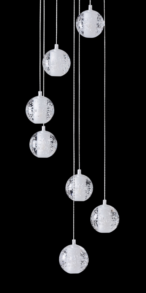 Подвесная люстра Crystal Lux Gaspar GASPAR SP9 D300 WHITE