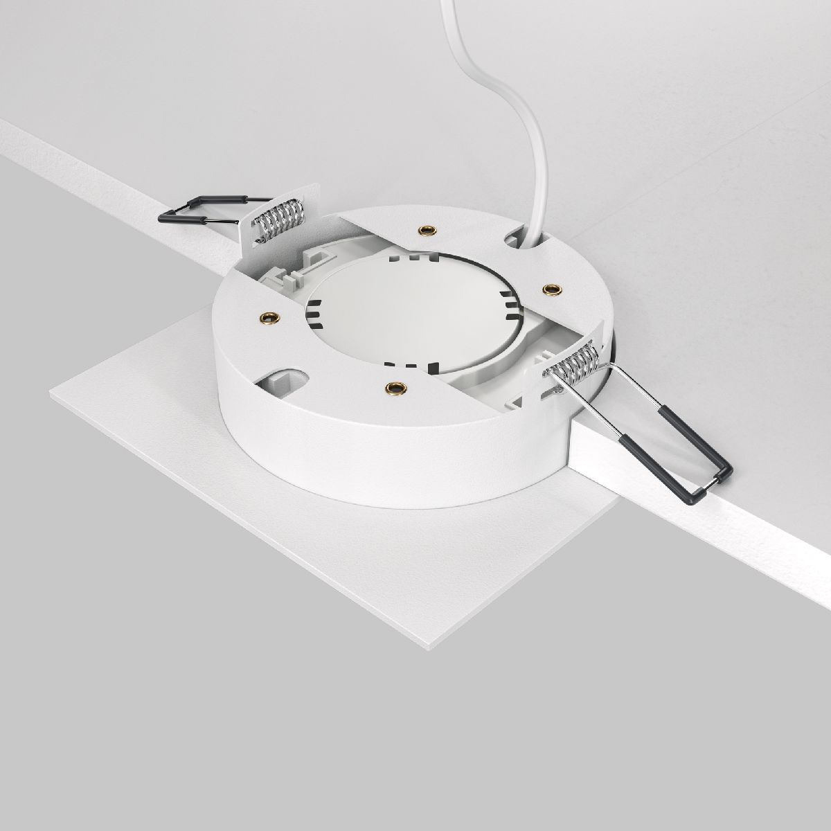 Встраиваемый светильник Maytoni Technical Hoop DL086-GX53-SQ-WS