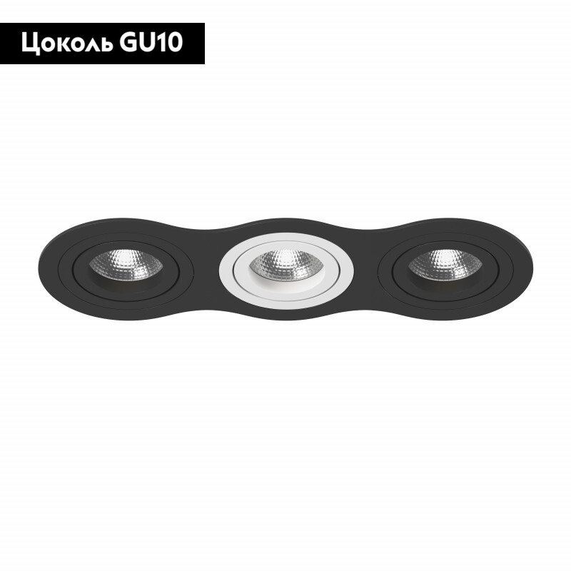 Встраиваемый светильник Lightstar INTERO 16 i637070607 (217637+217607+217606+217607)