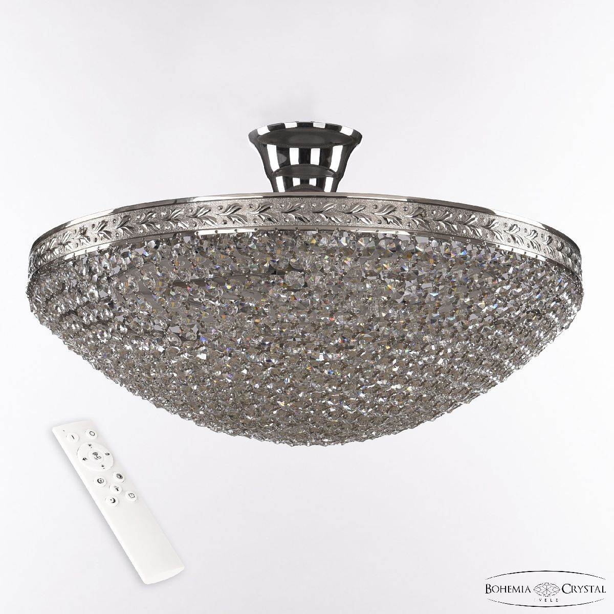 Потолочная люстра Bohemia Ivele Crystal 19321/45IV/LED-DIM Ni