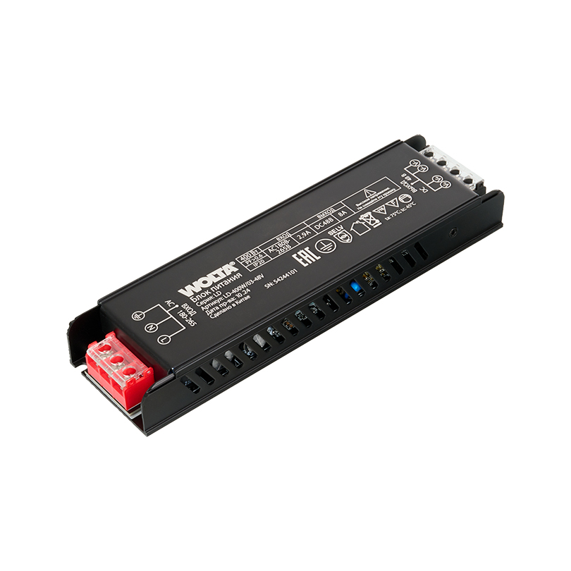 Блок питания Wolta LD-400W/03-48V