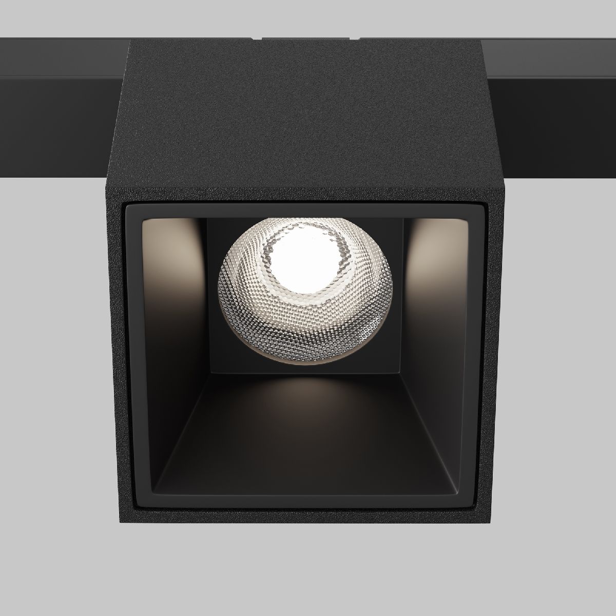 Трековый магнитный светильник Maytoni Alfa S TR133-4-7W-DS-B