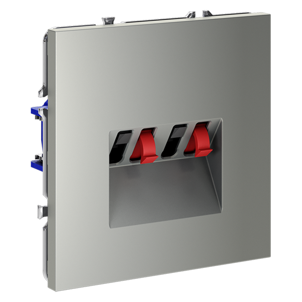 Розетка акустическая Voltum S70 VLS060305 (сталь)