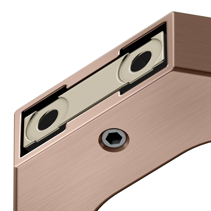 Keuco Edition 11 Крючок, подвесной, двойной, цвет: brushed red gold