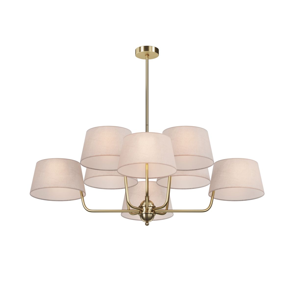 Люстра на штанге Maytoni Modesto MOD360PL-08BS