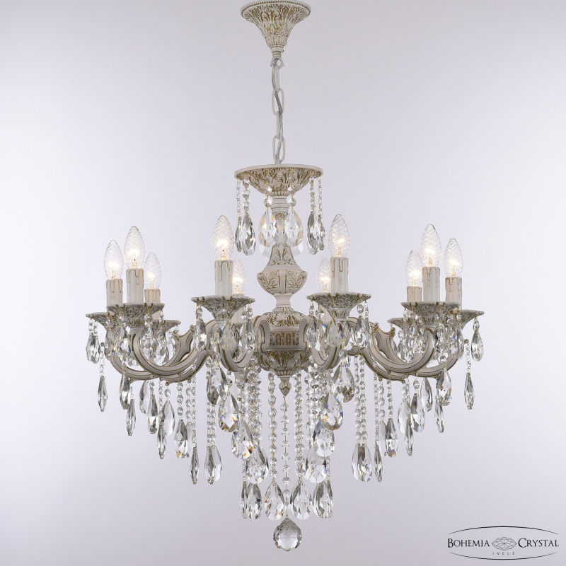 Подвесная люстра Bohemia Ivele Crystal AL78101/10/210 B WMG