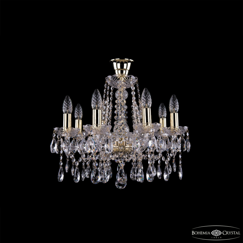 Подвесная люстра Bohemia Ivele Crystal 1413/8/165 G tube