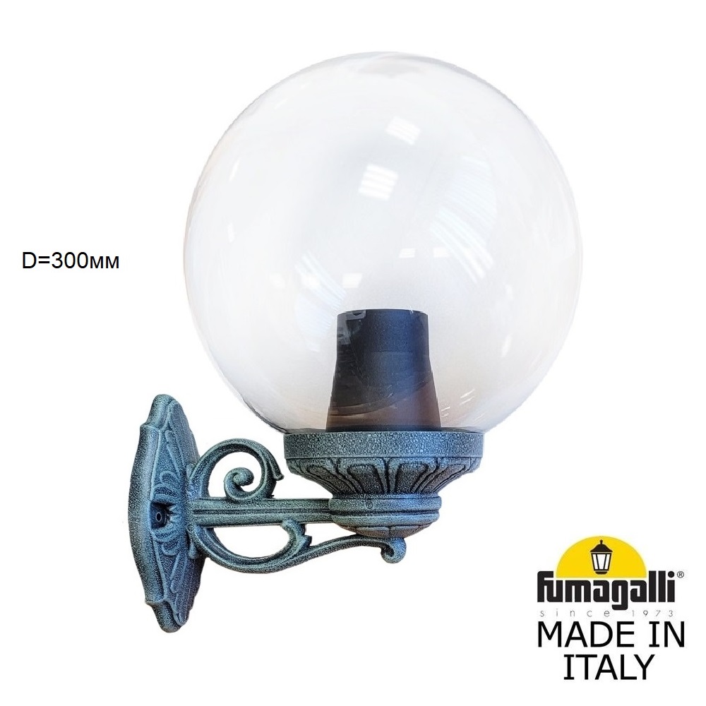 Уличный настенный светильник Fumagalli BISSO/G300 G30.131.000.VXE27