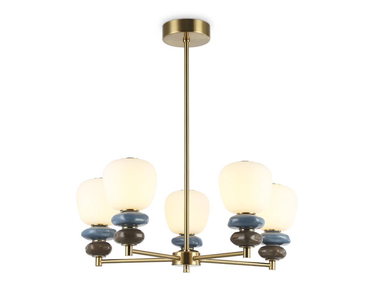 Люстра на штанге Ambrella Light High Light Ceramo Modern LH53164
