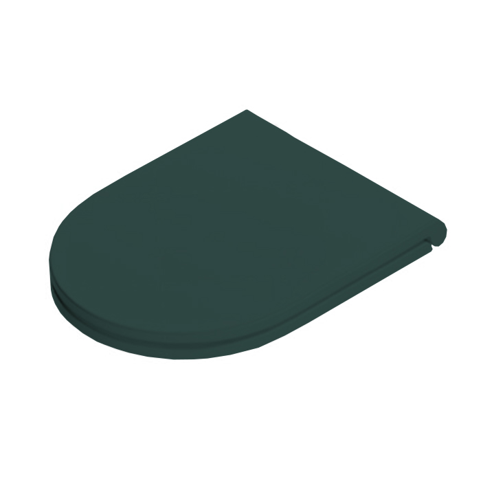 Artceram Solida Крышка с сиденьем Flat для унитаза, механизм soft-close, цвет edera/хром