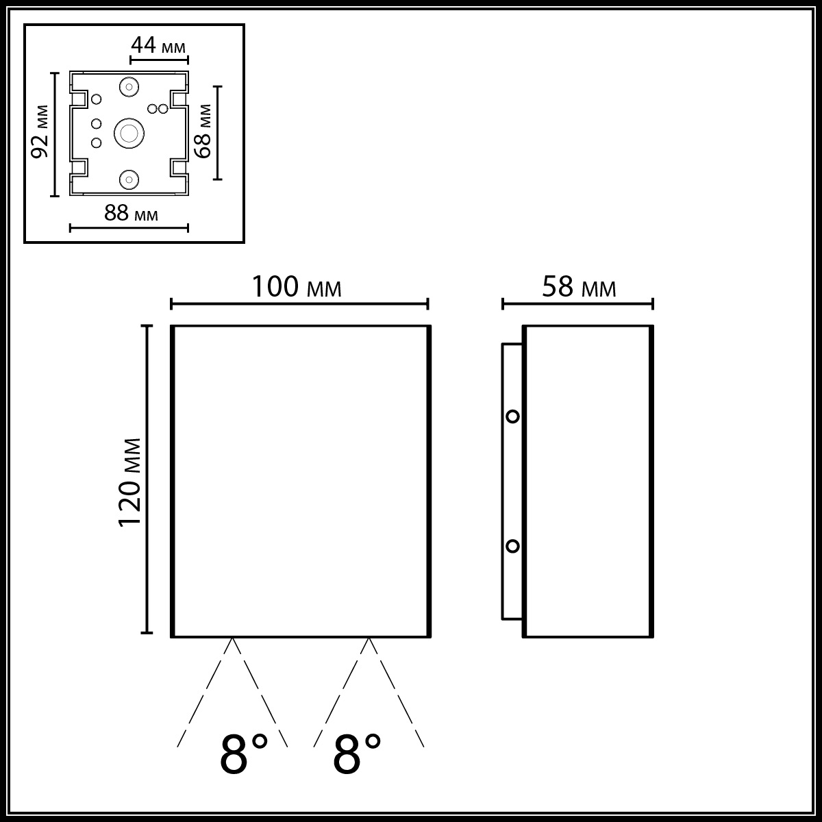 Уличный настенный светильник Odeon Light Nature Arrow 7188/5WLP