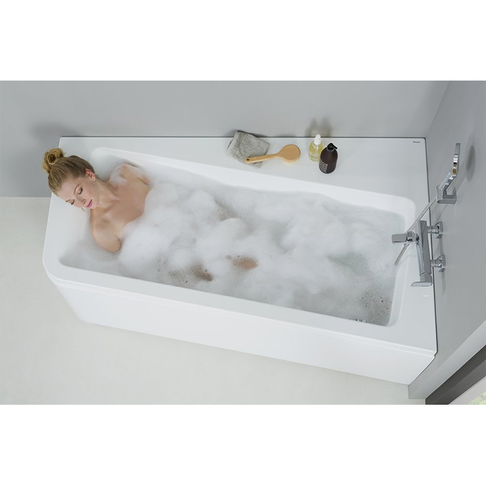 Ravak 10° Ванна 160х95см., угловая, акриловая, P, цвет: белый