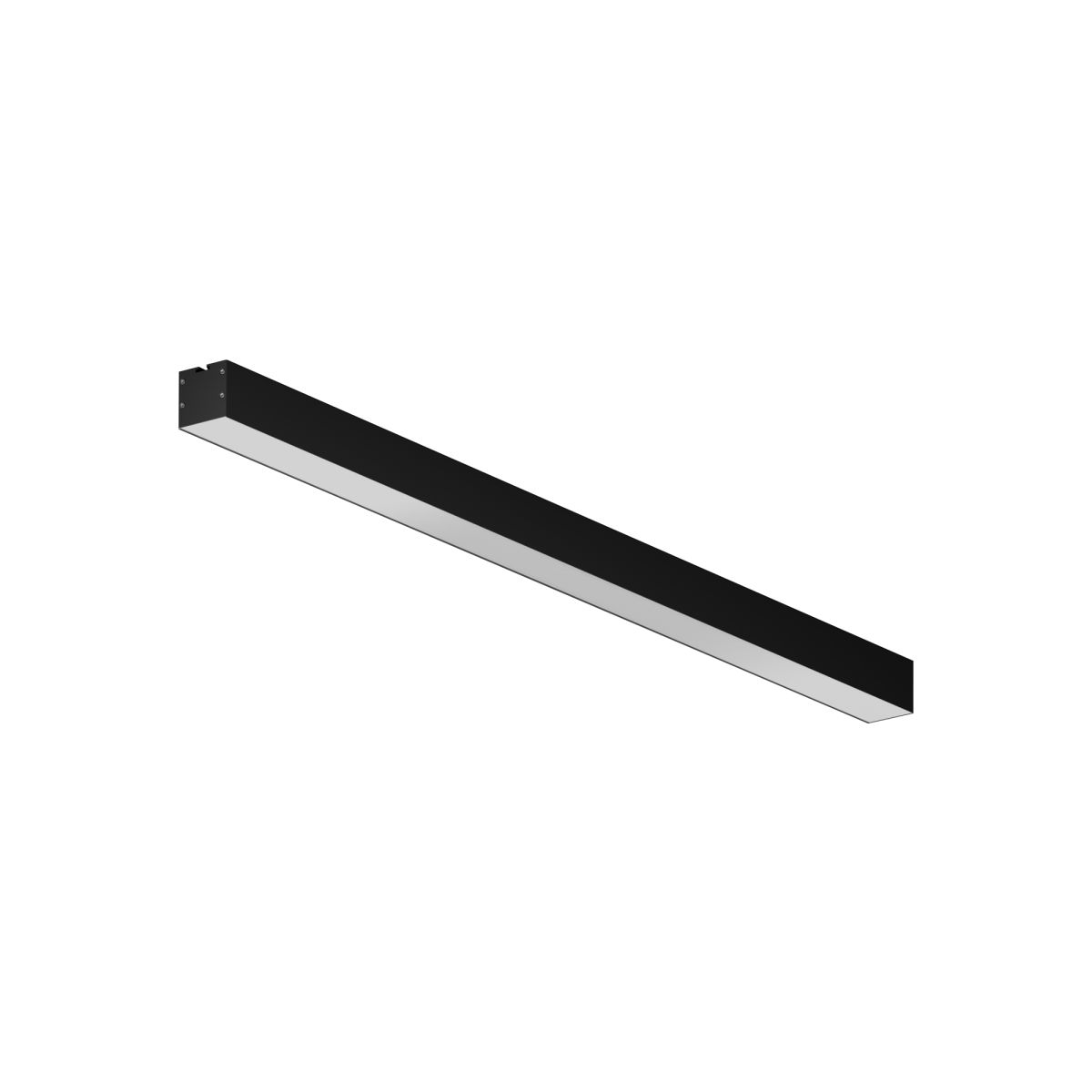 Линейный накладной светильник Maytoni Technical 3000K 50x50 (Черный, 1 м) LL311027