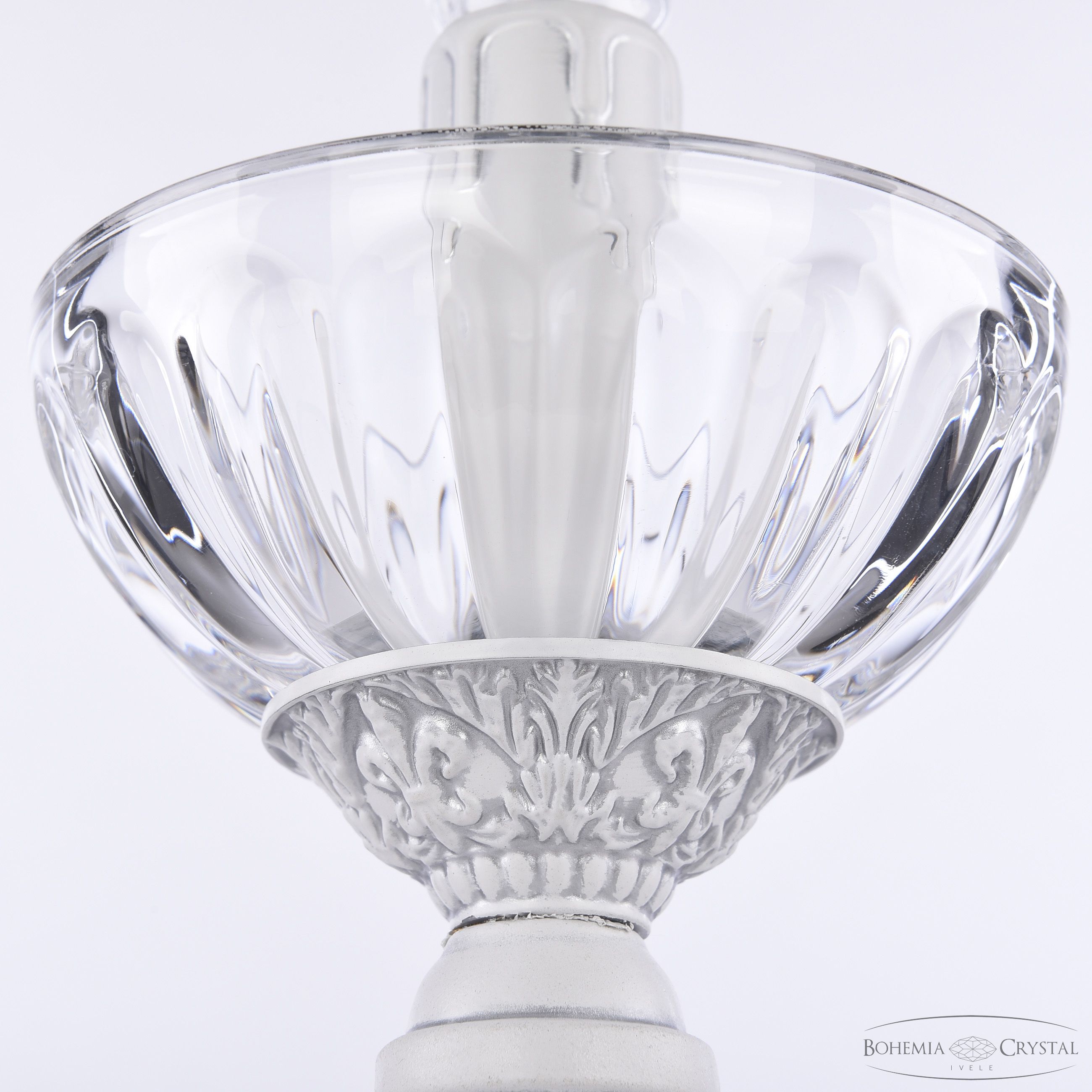 Настольная лампа Bohemia Ivele Crystal AL78100L/12 WMN P Clear/M-1H