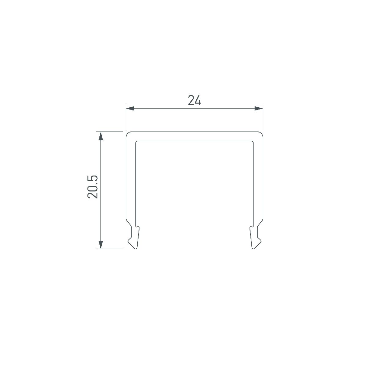 Экран Arlight G-K MAT-L для PLS-GIP, LOCK 019210(1)