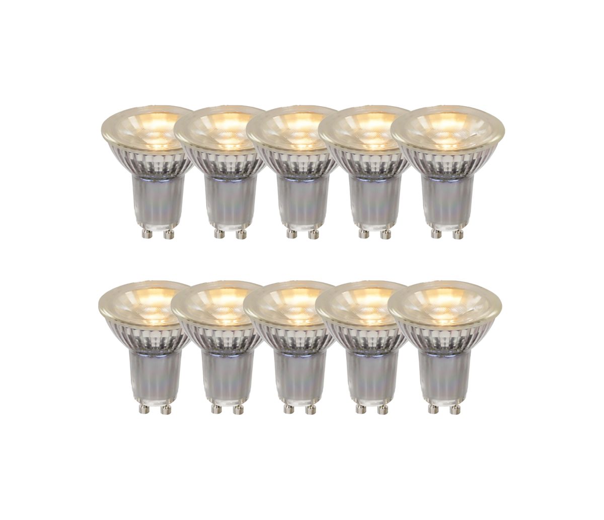 Светодиодная лампа (10 шт.) Lucide GU10 5W 2700K 49008/10/60