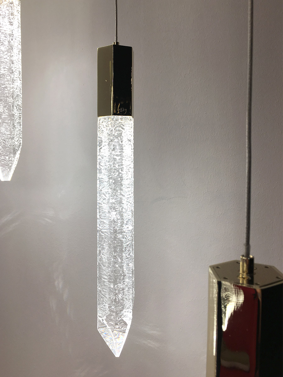 Подвесной светильник Delight Collection Shard MD17003025-1A chrome