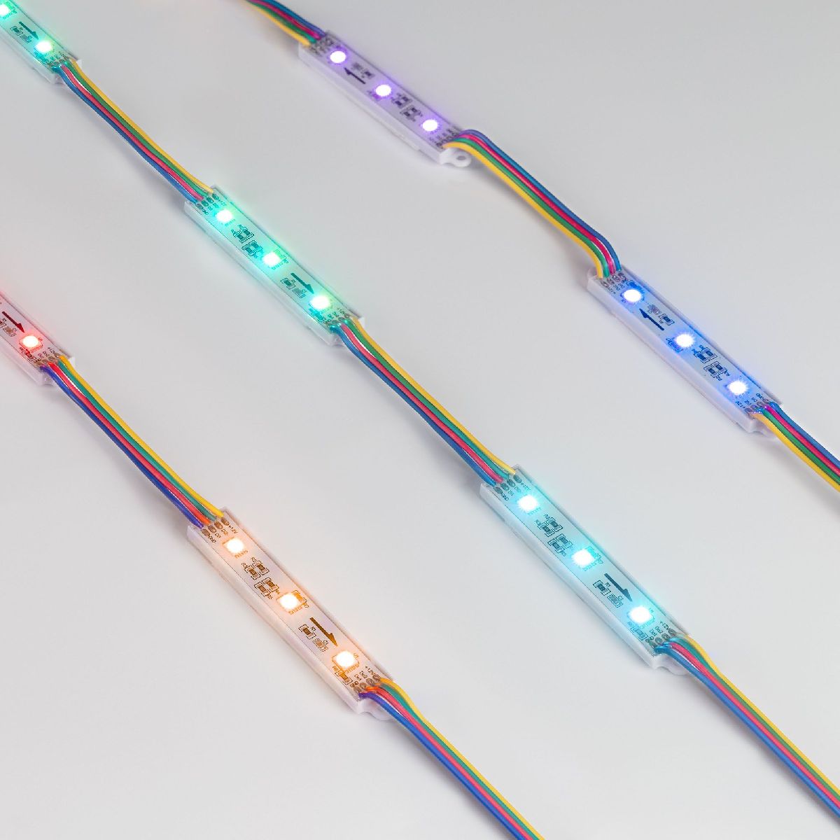 Модуль управляемый Arlight SPI-B3 12V RGB-RAM (0.6W, IP66, 120 deg) 036824
