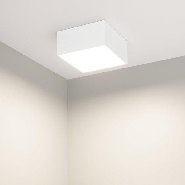 Накладной светильник Arlight SP-Quadro-S120x120-13W Warm3000 034775