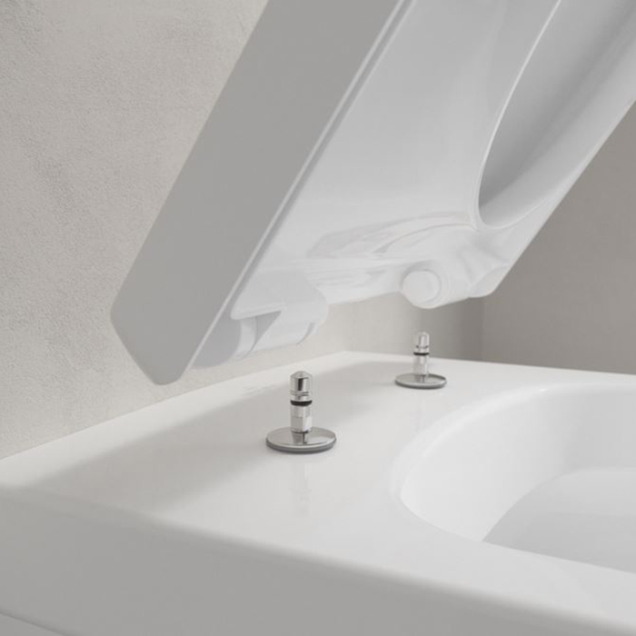Villeroy&Boch Architectura Комплект Унитаз-подвесной 37х53х33см., сиденье с функцией QuickRelease, Softclose, цвет: альпийский белый