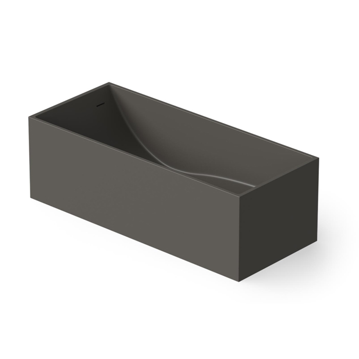 Dea Design Modern Ванна 180х76х58см., отдельностоящая, цвет: graphite