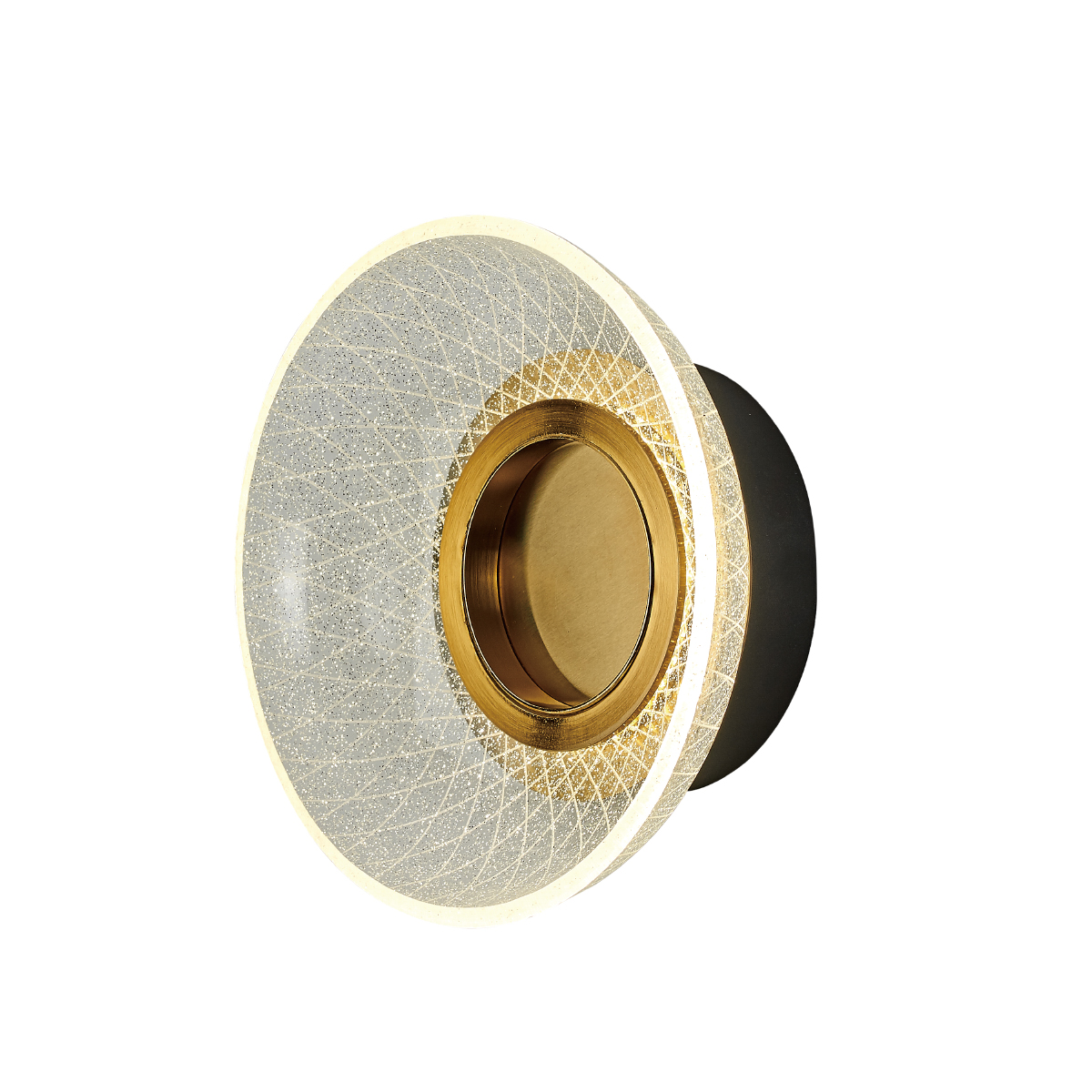 Настенный светильник Delight Collection OB2501 gold/black