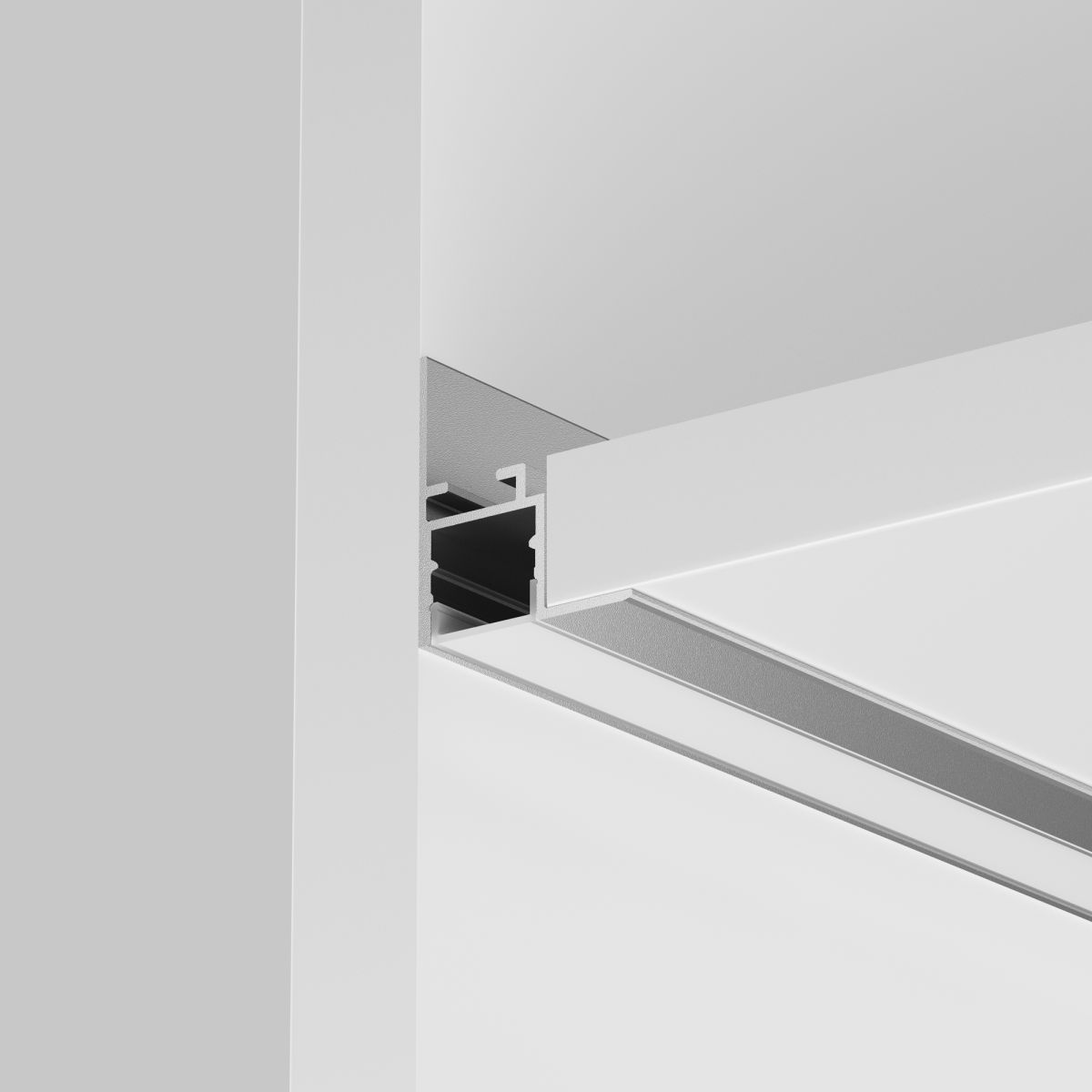 Алюминиевый профиль встраиваемый скрытого монтажа 26x30 Maytoni Led Strip ALM-2630-S-2M 632014