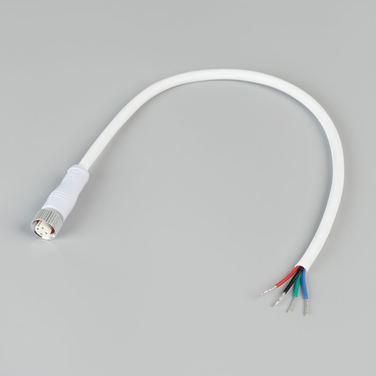 Коннектор питания Arlight ARL-WAVE-1615-CON-POWER-FEMALE-4PIN-WHT (IP67 Пластик) 060093