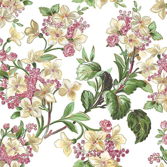 Обои Coordonne 8800040N Flowery White