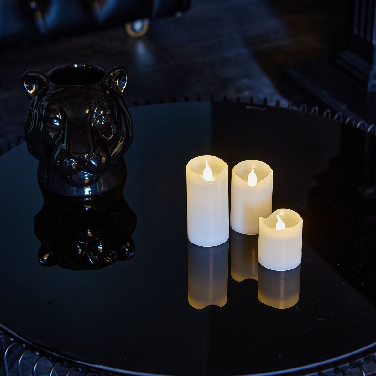 Набор свечей светодиодных Uniel ULD-F060 WARM WHITE CANDLE SET3 UL-00008593