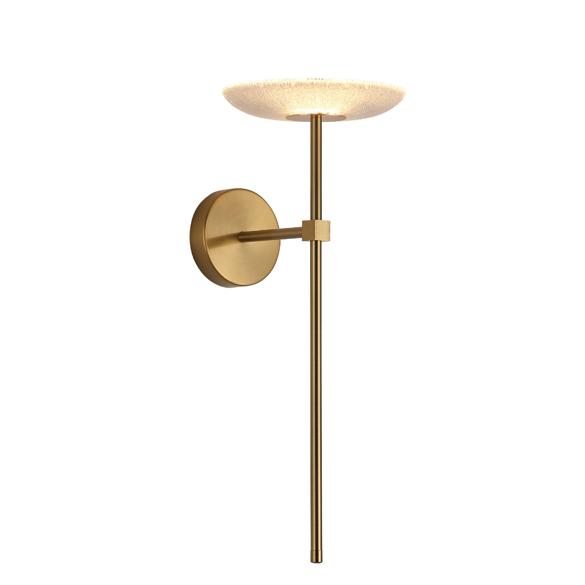 Бра Delight Collection OB2415-1G gold/clear