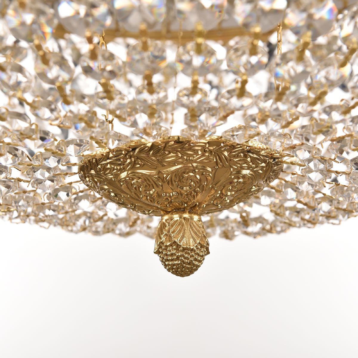 Потолочная люстра Bohemia Ivele Crystal 19011/55IV/LED-DIM G