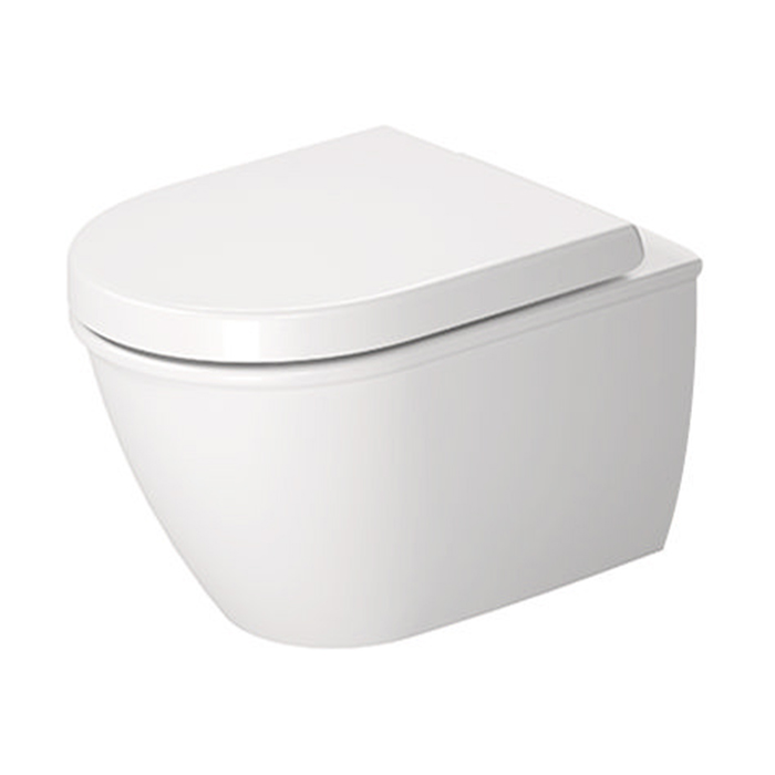 Duravit Darling New Унитаз подвесной компакт с вертикальным смывом, вкл. крепление Durafix, 36х48см., цвет: белый