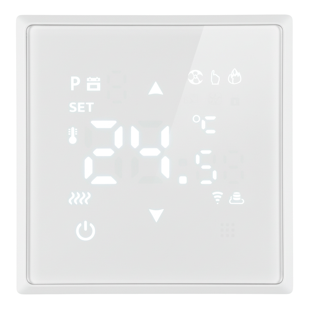 Терморегулятор Wi-Fi (механизм) Stekker Эмили RSW00-5119-01 белый фарфор soft touch 50376