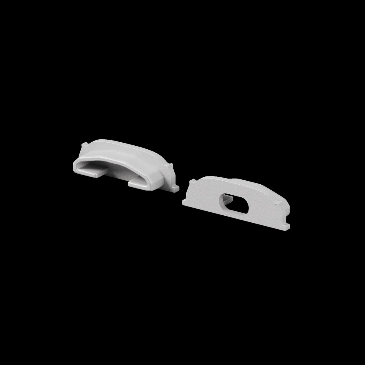 Комплект заглушек для профиля 1806 2шт Maytoni Led Strip ALM-1806-EC 642075