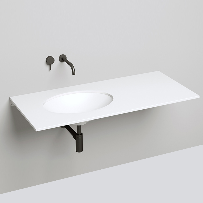Salini D504 Донный клапан для раковины "Up&Down", S-Stone, цвет: белый матовый
