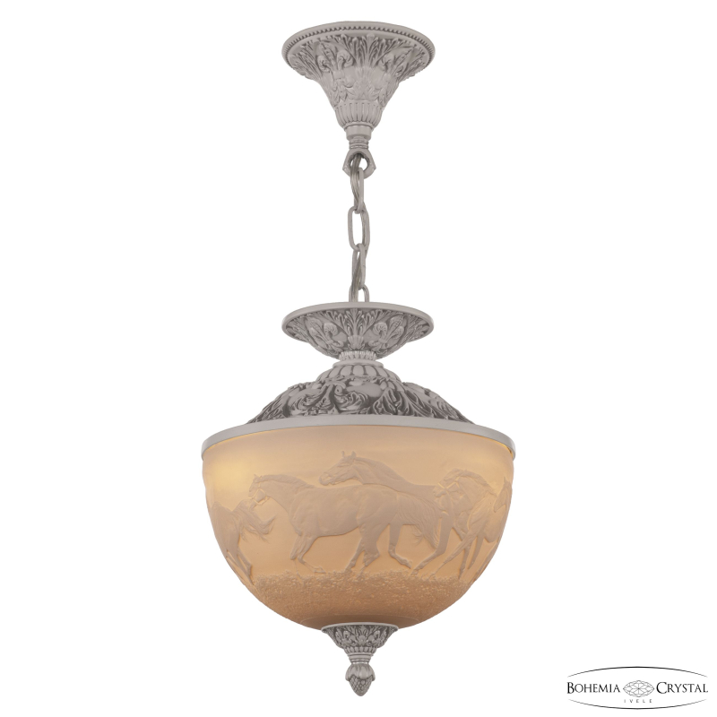 Подвесной светильник Bohemia Ivele Crystal AL7003P/25 WMN Horse