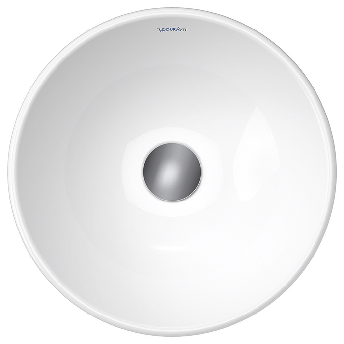 Duravit D-Neo Раковина Ø40см., накладная, без перелива, без отв., цвет: белый