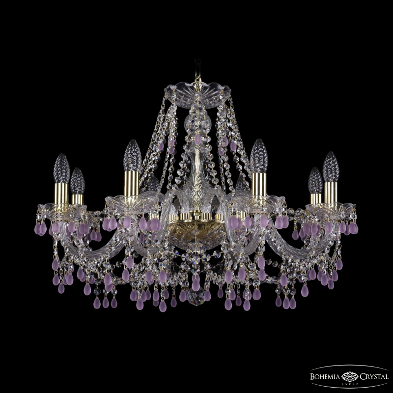 Подвесная люстра Bohemia Ivele Crystal 1410/8/240 G V7010