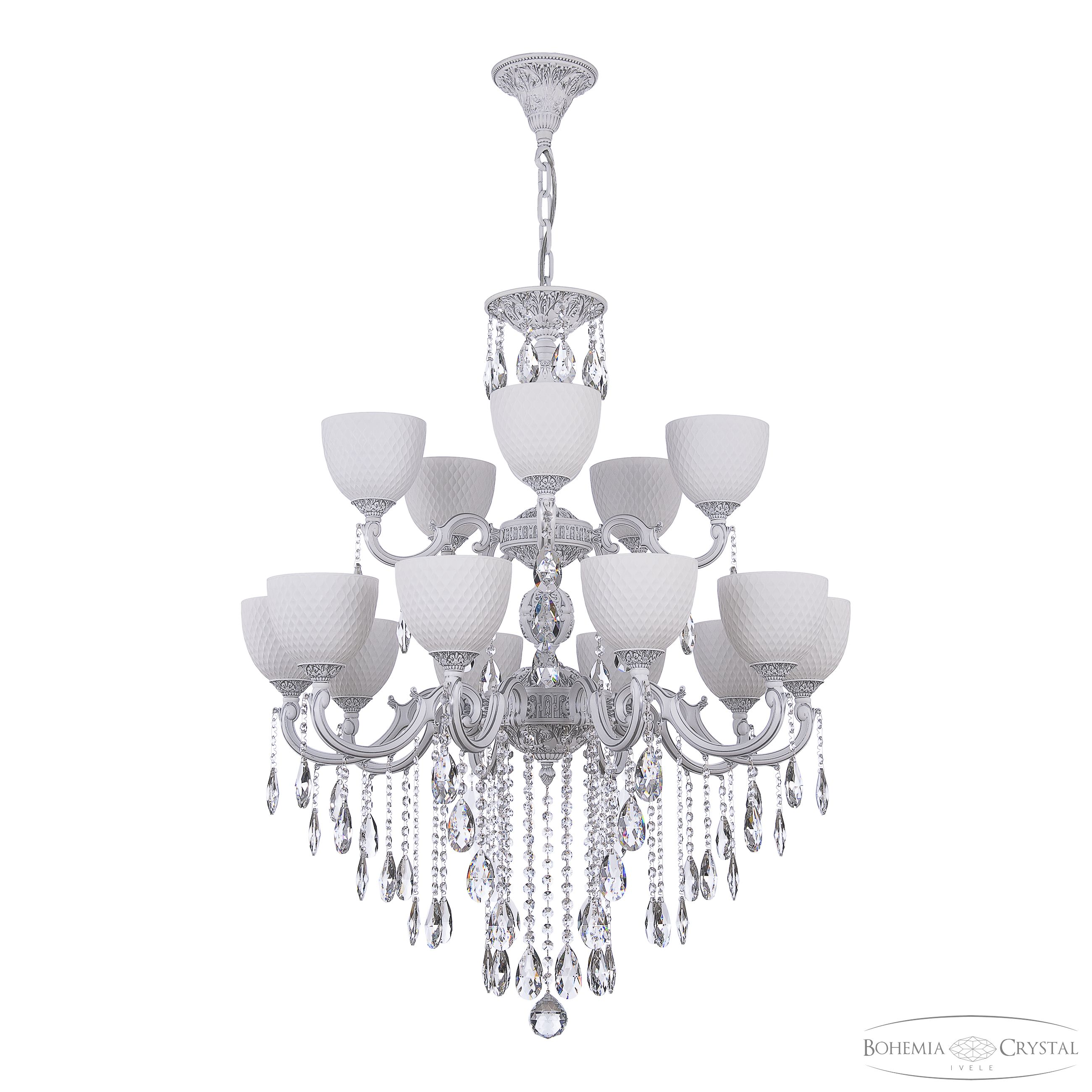 Подвесная люстра Bohemia Ivele Crystal AL78101/10+5/250/2D B WMN P1 U Wave