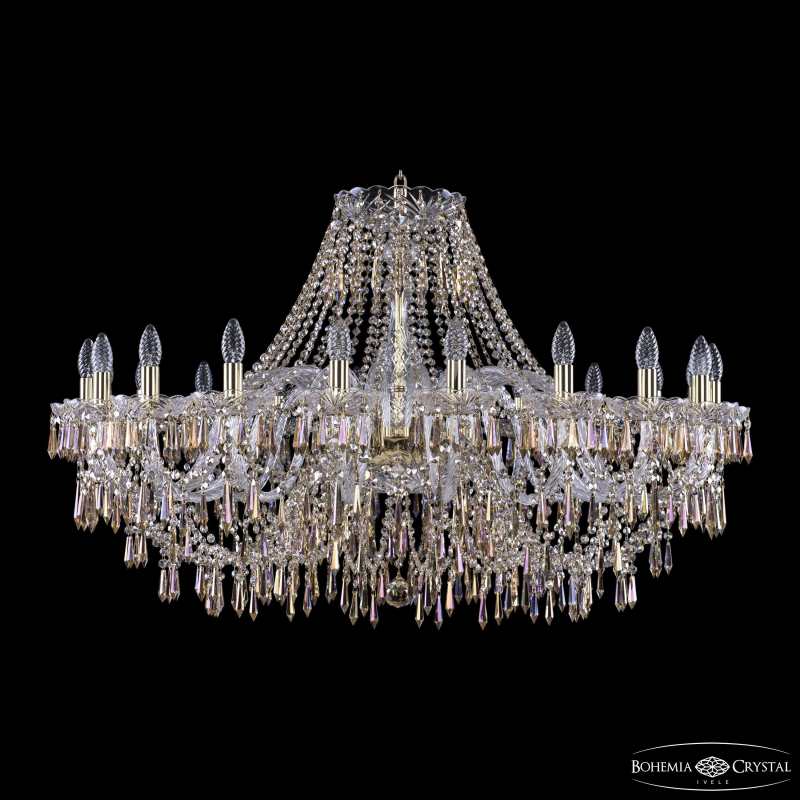 Подвесная люстра Bohemia Ivele Crystal 1403/20/400 G R801